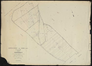 Plan du cadastre rénové - Berteaucourt-les-Dames : section ZC