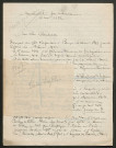Témoignage de Van Eyll, Alfred et correspondance avec Jacques Péricard