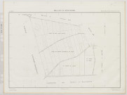 Plan du cadastre rénové - Belloy-en-Santerre : section X1