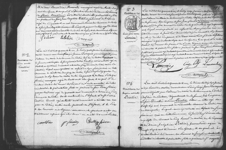 Corbie : naissances, mariages, décès