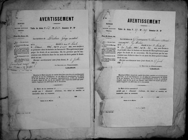 Etude de Me Noël Pezé à Amiens (étude n°13). Minutes de l'année 1626