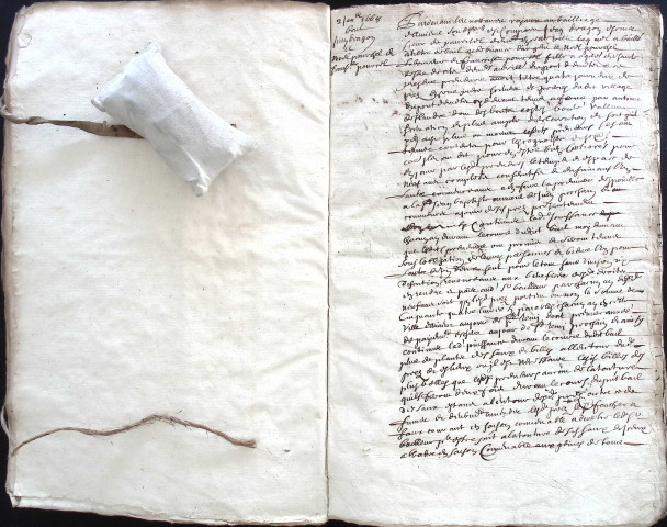 Etude de Me Jean-Baptiste Trencart à Amiens (étude n°12). Minutes de l'année 1668