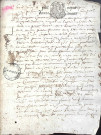 Etude de Me Pierre Trencart à Amiens (étude n°7). Minutes de l'année 1687