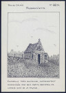 Rebreuviette (Pas-de-Calais) : chapelle très ancienne - (Reproduction interdite sans autorisation - © Claude Piette)