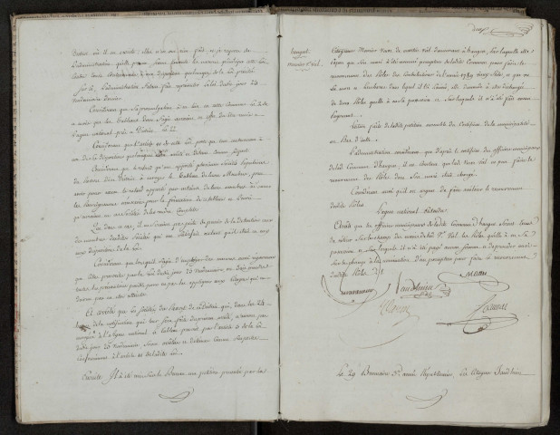 Délibérations du Directoire du district de Montdidier : 18 novembre 1794-10 mai 1795