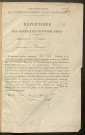 Répertoire des formalités hypothécaires, du 04/05/1844 au 27/11/1844, registre n° 134 (Péronne)