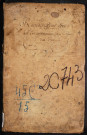 Journal d'enregistrement des sommes reçues pour les quatre deniers pour livre du montant des ventes de meubles qui seront faites par les notaires, greffiers, huissiers ou sergents royaux, dans l'étendue de l'arrondissement du bureau d'Amiens pour la période du 18 août 1790 au 4 février 1791