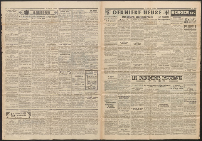 Le Progrès de la Somme, numéro 21192, 20 septembre 1937