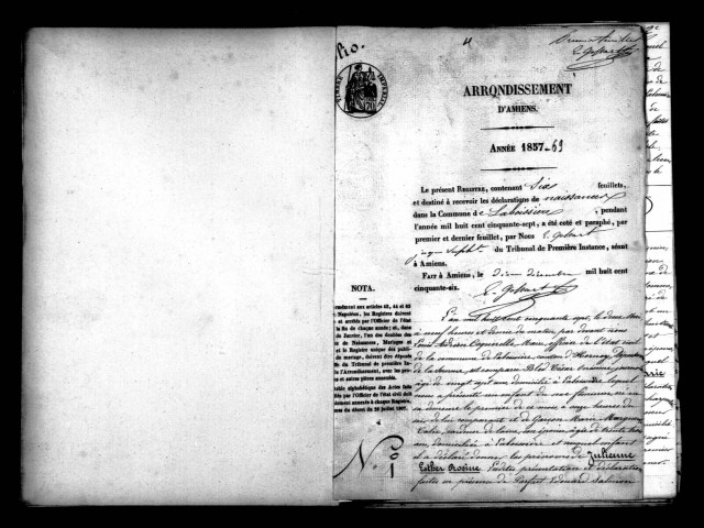 Lafresguimont-Saint-Martin : naissances, mariages, décès