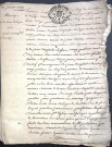 Etude de Me Firmin Magnier à Amiens (étude n°4). Minutes de l'année 1742