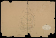 Plan du cadastre napoléonien - Famechon (Famchon) : tableau d'assemblage