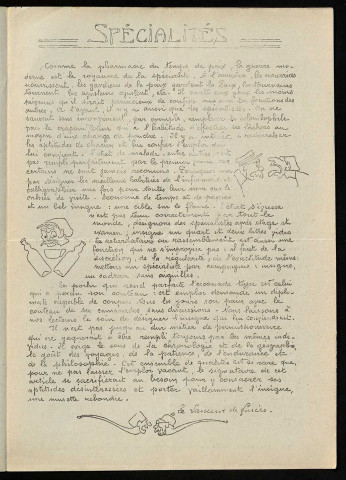 LA CHECHIA. JOURNAL BOYAUTANT DU 1ER ZOUAVES SP 49 RELIE AVEC TOUT LE FRONT PAR FILS BARBELES. REDACTEUR EN CHEF DACHE PERRUQUIER DES ZOUAVES