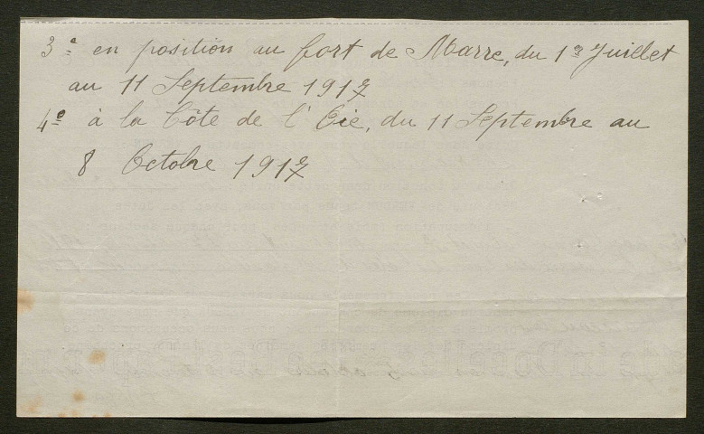 Témoignage de Blanchet, Emile et correspondance avec Jacques Péricard