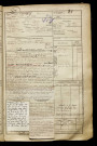 Demouy, Joseph Anatole, né le 16 octobre 1896 à Lataule (Oise), classe 1916, matricule n° 81, Bureau de recrutement de Péronne