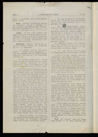 KREIGS-ZEITUNG DER 9. ARMEE