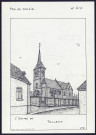 Tollent (Pas-de-Calais) : l'église - (Reproduction interdite sans autorisation - © Claude Piette)