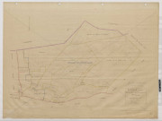 Plan du cadastre rénové - Bourdon : section B1