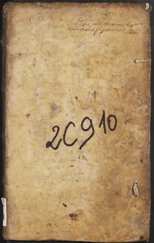 Contrôle des actes du bureau de Conty pour la période du 1er août 1741 au 10 avril 1743