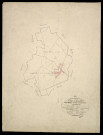 Plan du cadastre napoléonien - Franvillers : tableau d'assemblage