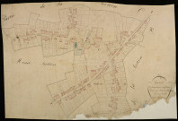 Plan du cadastre napoléonien - Licourt : Chef-lieu (Le), B2 et C2