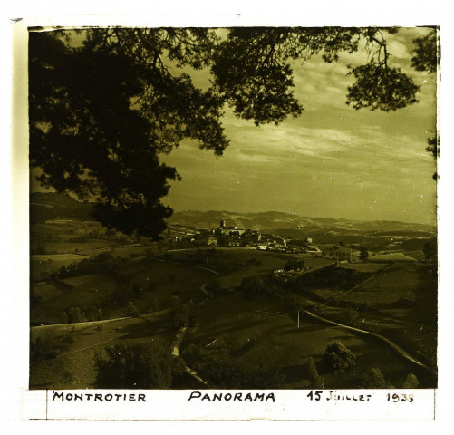 Montrottier. Panorama