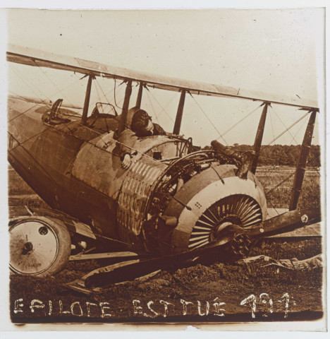 Avion français abattu, le pilote est tué, 191