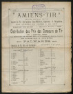 Amiens-tir, organe officiel de l'amicale des anciens sous-officiers, caporaux et soldats d'Amiens, numéro 11 (novembre 1909)