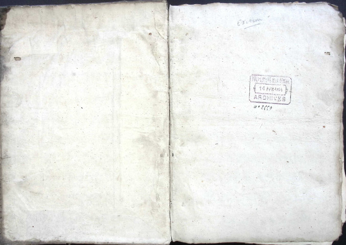 Etude de Me François Lecaron à Amiens (étude n°11). Minutes de l'année 1685