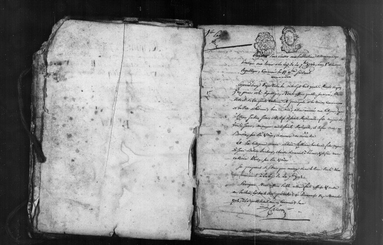 Péronne : publications de mariages