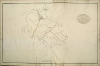 Plan du cadastre napoléonien - Atlas cantonal - Molliens-Au-Bois (Molliens au Bois) : tableau d'assemblage
