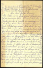 Lettres de Berthe Dreyfus et Ferdinand Lazard à leur fille Simonne Lazard et à leur petit-fils Michel Audelin