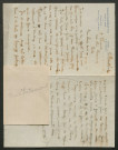 Témoignage de Saintmont, Charles (Lieutenant) et correspondance avec Jacques Péricard