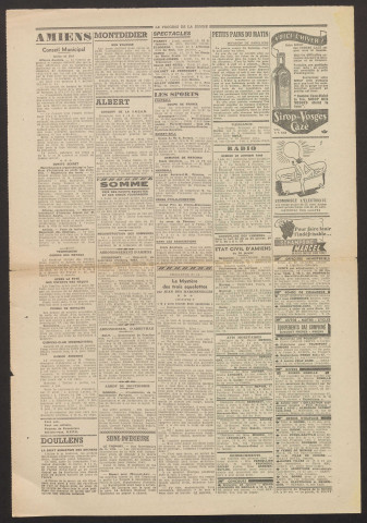 Le Progrès de la Somme, numéro 23180, 21 janvier 1944