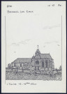 Bonneuil-les-Eaux (Oise) : l'église XIII-XVIe - (Reproduction interdite sans autorisation - © Claude Piette)