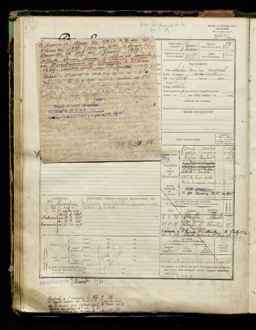 Barbier, Lucien Edouard André, né le 10 novembre 1898 à Saint-Riquier (Somme), classe 1918, matricule n° 5571, Bureau de recrutement d'Abbeville