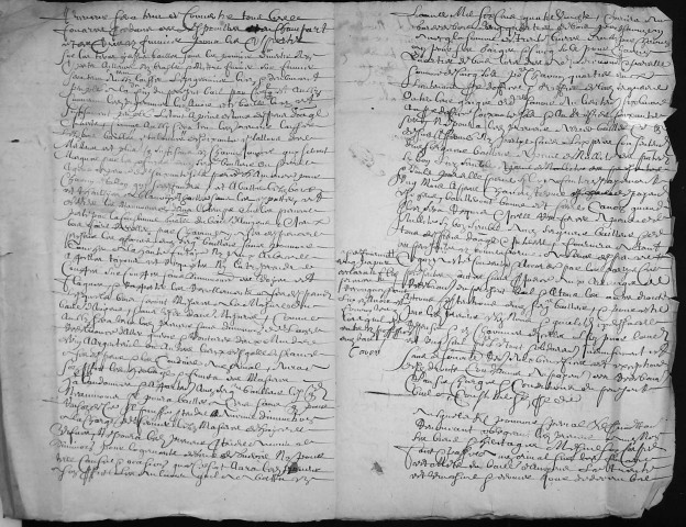 Etude de Me Henri Louette à Amiens (étude n°22). Minutes de l'année 1681