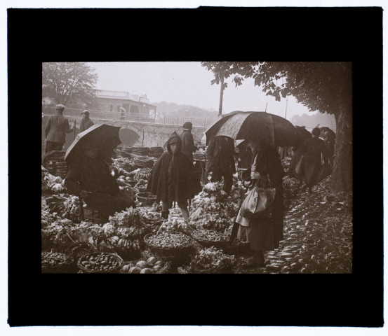 Amiens - marché aux légumes 1931