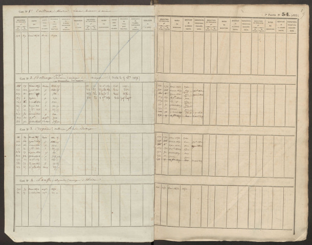 Répertoire des formalités hypothécaires, du 06/05/1856 au 10/09/1856, volume n° 83 (Conservation des hypothèques de Doullens)
