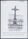 Nouvion-en-Ponthieu : belle croix en fonte - (Reproduction interdite sans autorisation - © Claude Piette)