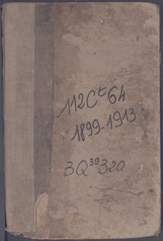 Table des successions et absences du bureau de Villers-Bocage