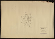 Plan du cadastre rénové - Bernaville (Vacquerie) : tableau d'assemblage (TA)