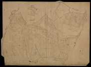 Plan du cadastre napoléonien - Bougainville : Cimetière (Le), B1