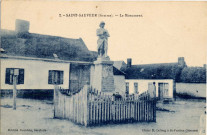 Saint-Sauveur (Somme).- Le Monument