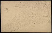 Plan du cadastre napoléonien - Naours : Entre deux voies, C