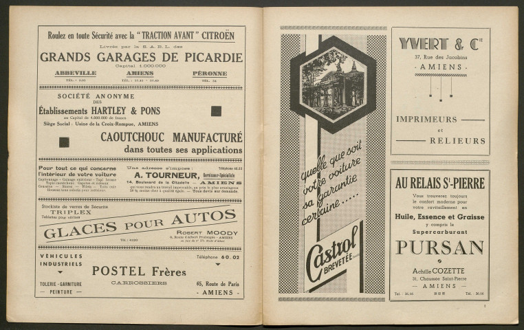 L'Automobile au Pays Picard. Revue mensuelle de l'Automobile-Club de Picardie et de l'Aisne, 325, octobre 1938