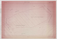 Plan du cadastre rénové - Assevillers : section ZB