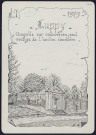 Huppy : chapelle sur concession, seul vestige de l'ancien cimetière - (Reproduction interdite sans autorisation - © Claude Piette)