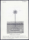 Méricourt-en-Vimeu : croix en fer forgé - (Reproduction interdite sans autorisation - © Claude Piette)