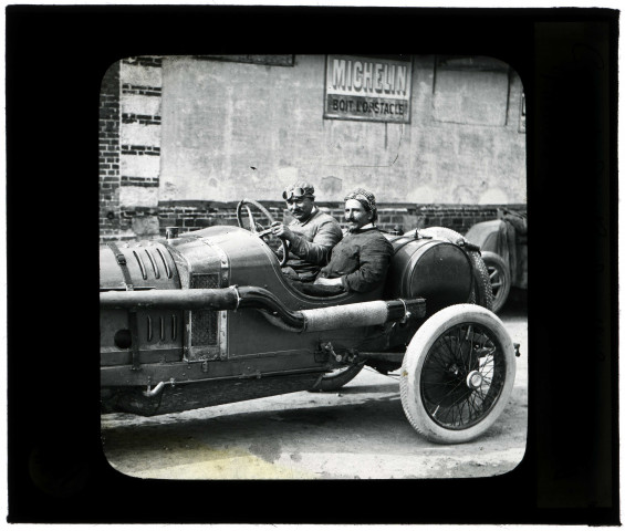 Circuit de Picardie 1913. Thomas sur Rochet-Schneider