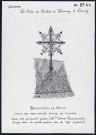 Beaucamps-le-Vieux : croix en fer forgé - (Reproduction interdite sans autorisation - © Claude Piette)